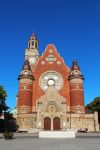 La chiesa di San Giovanni a Malmo, Svezia. Situata accanto alla stazione ferroviaria di Triangeln, questa chiesa venen costruita fra il 1903 e il 1907in stile Art Nouveau.
