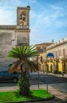 La chiesa di San'Ignazio di Loyola aanche conosciuta come Chiesa del Carmine nel centro di Piedimonte Etneo in Sicilia