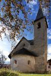 La chiesa di San Vigilio a Cles, il borgo della Val di Non in Trentino