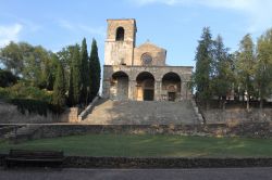 La Chiesa di Santa Maria della Libera ad Aquino nel Lazio.