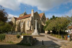 La Chiesa di Santa Maria Vergine nel centro di Rye, Diocesi di Chichester, in Inghilterra