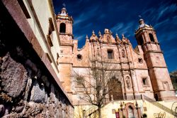 La chiesa di Santo Domingo a Zacatecas, Messico. Questa chiesa barocca ospita al suo interno preziose opere d'arte.

