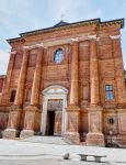 La chiesa di Santo Stefano a Alessandria, Piemonte. ...