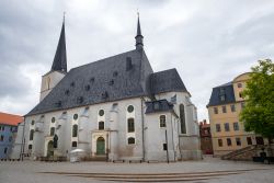 La chiesa luterana di San Pietro e Paolo a Weimar, Turingia, Germania. E' nota anche come Herderkirche dal nome del poeta e letterato Herder che predicò in questa chiesa.
