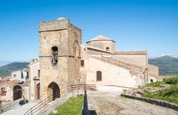 La Chiesa Madre dedicata a S. Giorgio Martire a San Mauro Castelverde in Sicilia