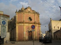 La Chiesa madre di Castiglione d'Otranto nel Salento, provincia di Lecce in Puglia - © Colar, GFDL, Wikipedia