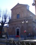 La chiesa parrocchiale di Brandizzo in Piemonte - © F Ceragioli - CC BY-SA 3.0, Wikipedia