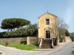 La chiesetta dedicata a Sant'Orsola a Sassari, Sardegna.  
