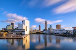 La città di Cleveland, Ohio, negli Stati Uniti d'America. Una suggestiva veduta di questa località che si trova nel bel mezzo della Greater Cleveland, la più grande ...