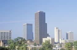 La città di Little Rock (Arkansas), Stati Uniti d'America. La sua fondazione risale al 1814 anche se già alcuni anni prima l'esploratore William Lewis pose le basi del ...