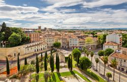 La città unversitaria di Montpellier, Francia: è una delle cittadine più giovani del paese per il grande numero di studenti. 

