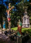 La collina del Calvario a Puerto Varas, Cile. Dalla cima di questo monte si può ammirare una suggestiva veduta della città. 
