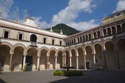 La coorta interna della Cattedrale di Salerno in Campania