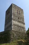 La cosiddetta Spia d'Italia la torre della Rocca di Solferino, colline moreniche del Garda