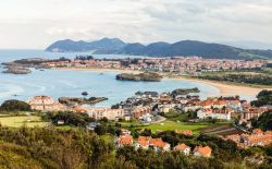 La costa della Cantabria e i villaggi di Noja e Isla, costa nord della Spagna