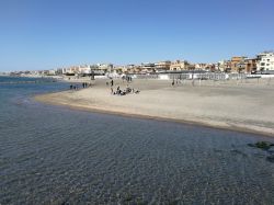 La costa di Ostia fotografata dal molo, provincia di Roma, Lazio - © Lucamato / Shutterstock.com