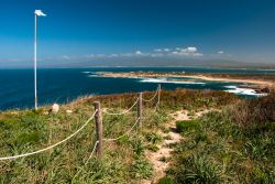 La costa di Sa Mesa Longa vicino a Capo Mannu, non lontanro da Putzu Idu in Sardegna