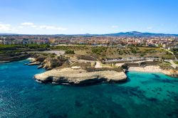La costa e le spiagge di Balai, frazione del Comune di Porto Torres in Sardegna