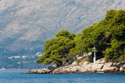 La costa nei pressi di Cavtat, cittadina di 2000 abitanti della Dalmazia meridionale (Croazia).