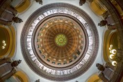 La cupola del Campidoglio di Jefferson City, Missouri, vista dall'interno (USA) - © Amy Kerkemeyer / Shutterstock.com