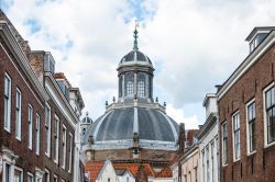 La cupola di una chiesa di Middelburg, Olanda.
