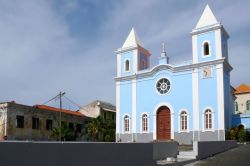 La deliziosa chiesa coloniale di São Filipe sull'isola di Fogo, Capo Verde.