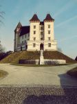 La dimora medievale di Pau, Francia: oggi il castello è sede del Museo Regionale del Béarn.
