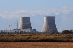 La ex centrale nucleare di Trino Vercellese in Piemonte
