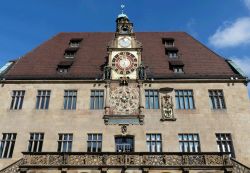 La facciata del Municipio di Heilbronn, Germania.

