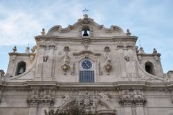 La facciata di Sant'Ignazio, la cattedrale barocca si trova a Scicli, in Sicilia