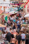 La fiera medievale di Silves, Portogallo. Nel mese di agosto questa cittadina dell'Algarve ricorda come vivevano mori e cristiani nel Medioevo. Per nove giorni Silves viene invasa da personaggi ...