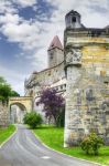 La fortezza di Coburgo, Germania. Veste Coburg è una delle fortificazioni più grandi e meglio conservate della Germania: situata in cima alla collina domina la città. La ...