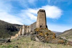 La fortezza Khertvisi in Georgia, sulla strada per Vardzia.