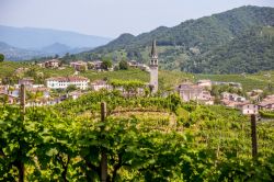 La frazione di Guia nel comune di Valdobbiadene in Veneto.