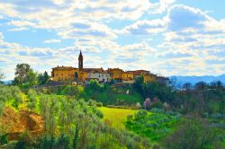 La frazione di Piantravigne nel comune di Terranuova Bracciolini in Toscana, siamo nel Valdarno in provincia di Arezzo