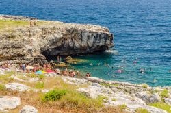 La Grotta Verde di Marina di Andrano in Puglia