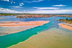 La laguna della cittadina di Nin, Croazia. Qui si trova la Spiaggia delle Regine, famosa per i suoi fanghi curativi. 

