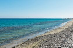 La lunga e selvaggia spiaggia di Lady's Mile beach a Cipro
