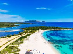 La magica spiaggia di Bados, siamo in Provincia di Olbia in Sardegna