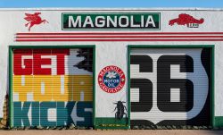 La Magnolia Gas Station lungo il Tucumcari Boulevard, il viale principale della città, ovvero la mitica Route 66 - © Nagel Photography / Shutterstock.com