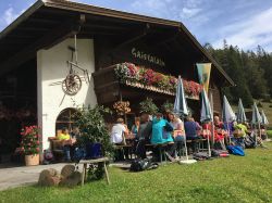 La malga Gaistalalm nei dintorni di Leutasch in Tirolo (Austria)