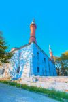 La Moschea Verde di Bursa, Turchia. Costruita nel 1424, è decorata con piastrelle blu e verdi che ne hanno ispirato il nome.

