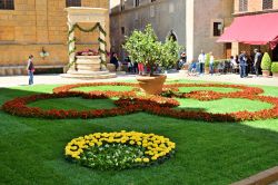 La mostra mercato di Pienza e i FIori, si svolge nel mese di maggio - © Simona Bottone / Shutterstock.com