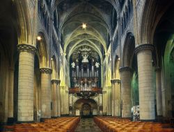 La navata della basilica gotica di Nostra Signora a Tongeren (Belgio) - © Pecold / Shutterstock.com