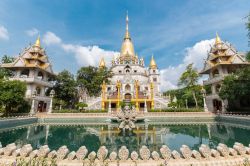 La pagoda di Buu Long nel Distretto 9 di Ho Chi Minh City, Vietnam.