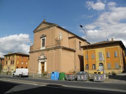 La Parrocchia di San Giovanni Battista in centro a Minerbio - © Threecharlie - CC BY-SA 3.0, Wikipedia