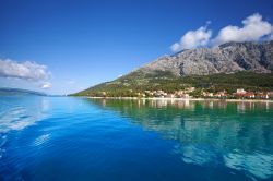 La penisola di Orebic, Croazia. Peljesac è nota per la sua natura incontaminata e per le sue splendide spiagge di sabbia e ciottoli. 
