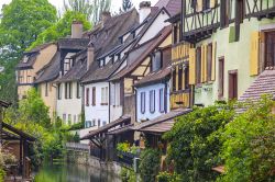 La piccola Venezia della Francia: le case colorate di Colmar in Alsazia.