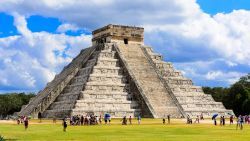 La piramide di Chichen Itza, uno dei simboli dello Yucatan e del Messico