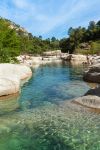 La piscina naturale di Cavu vicino a Tagliu Rossu ...